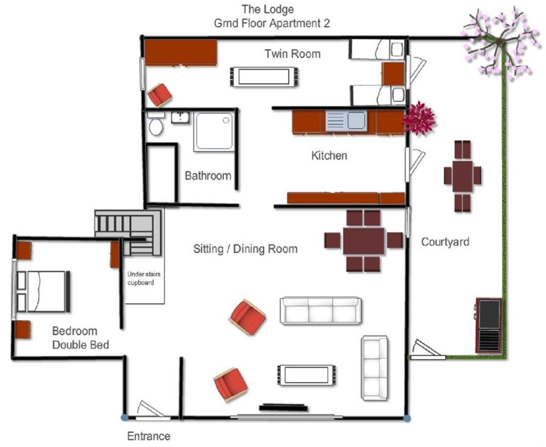 Old School Apartment 2 Ground Floor Bury St. Edmunds Εξωτερικό φωτογραφία